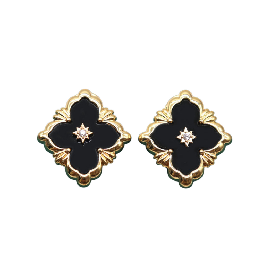 Vintage Clover Earring