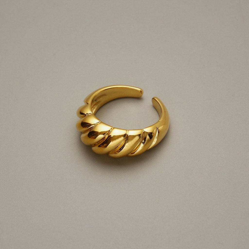 Croissant Gold Ring