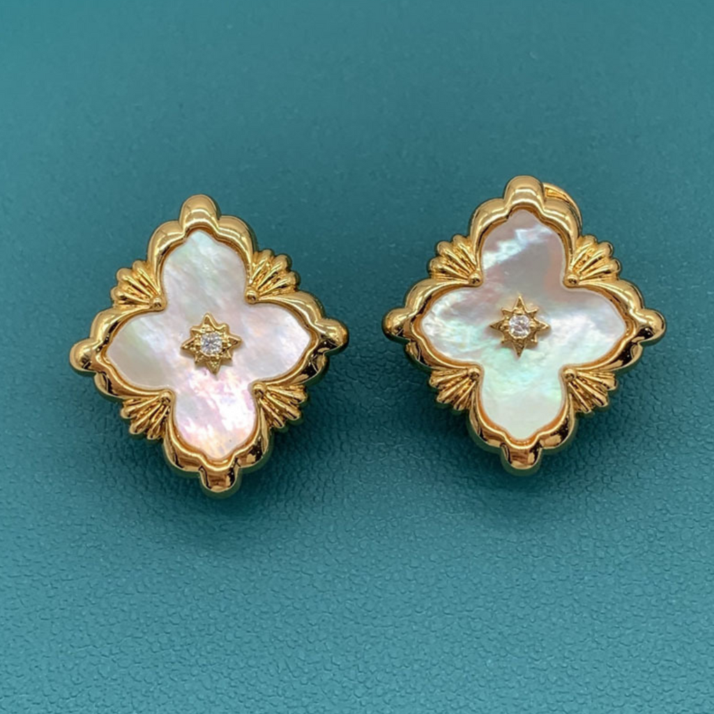 Vintage Clover Earring | menco