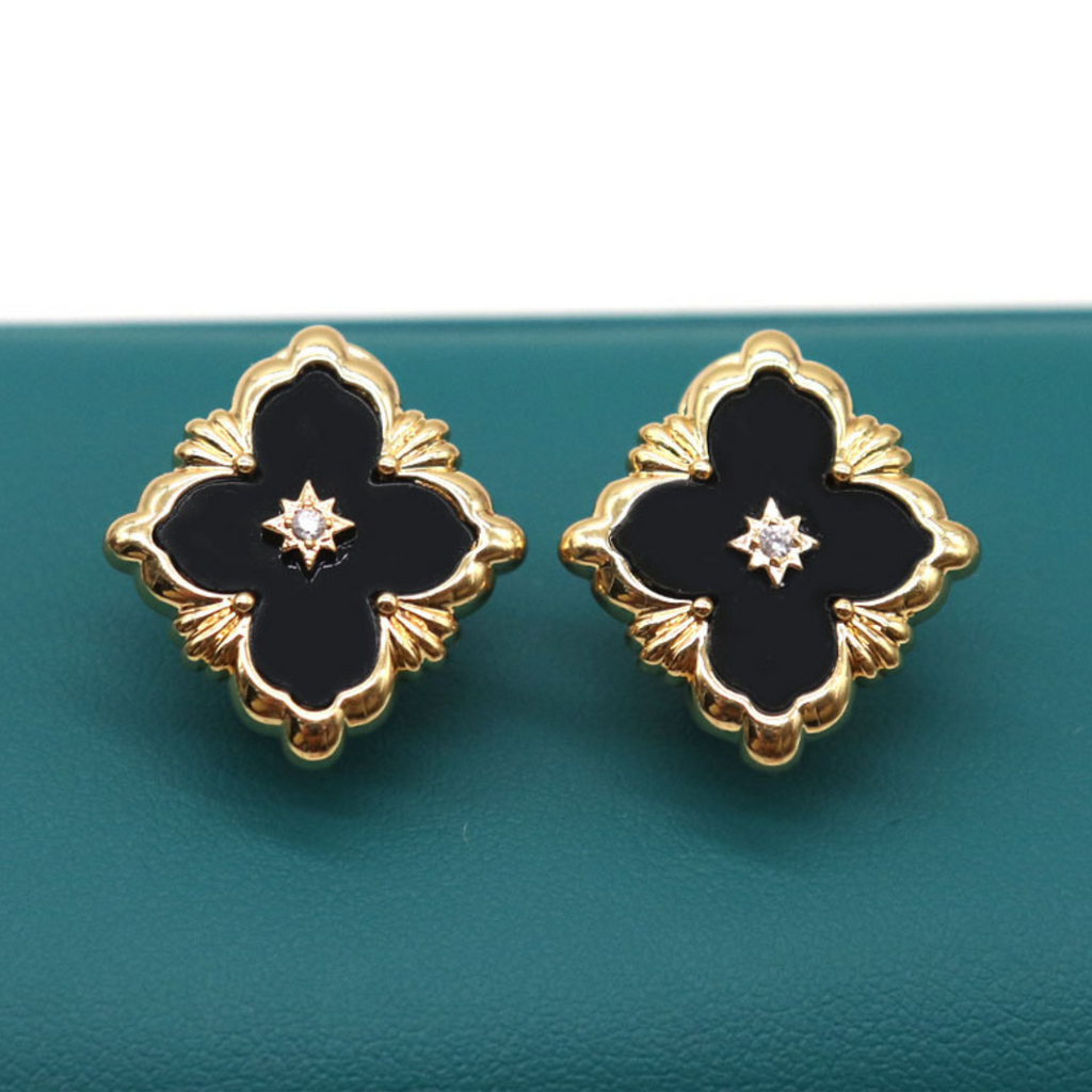 Vintage Clover Earring