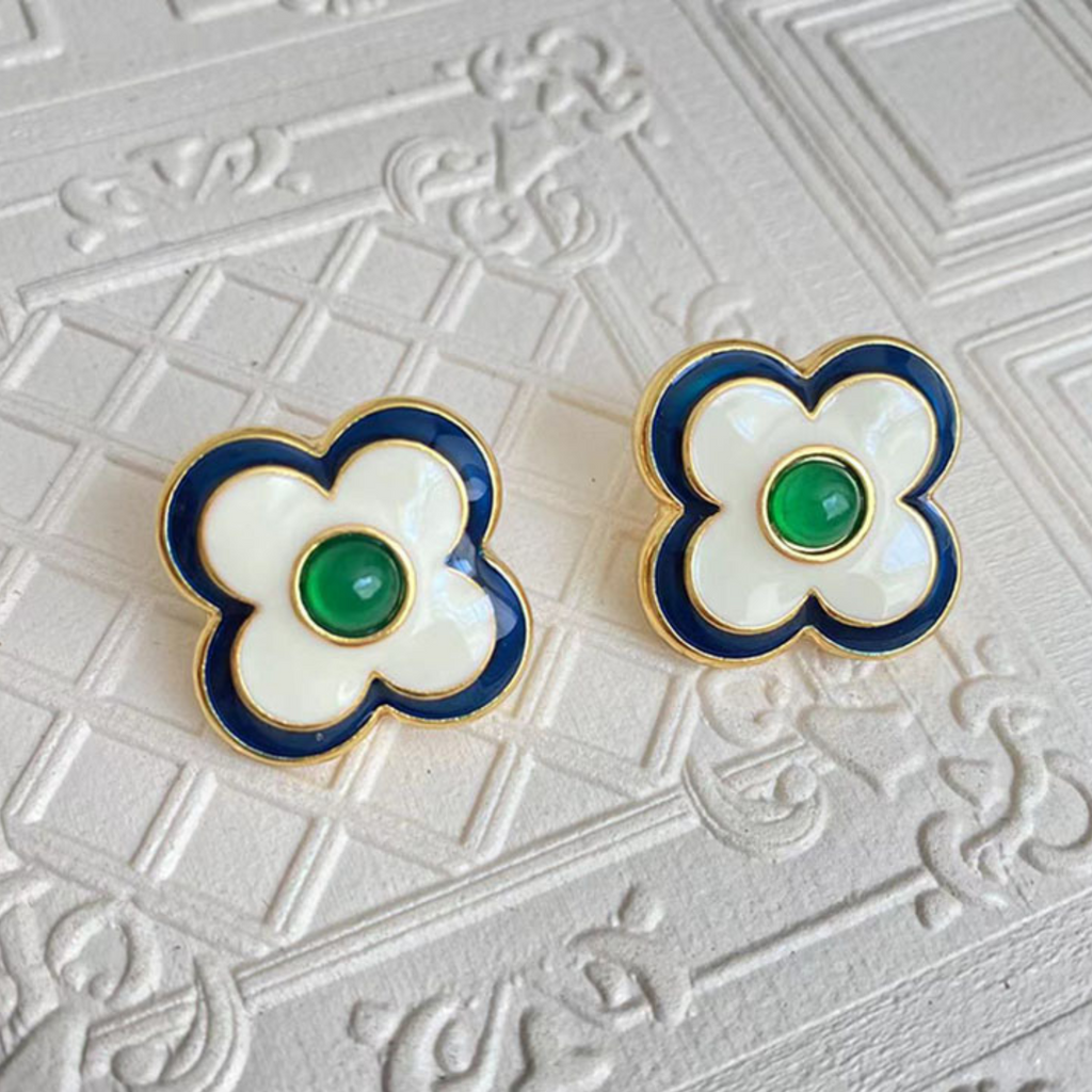 Vintage Flower Earring