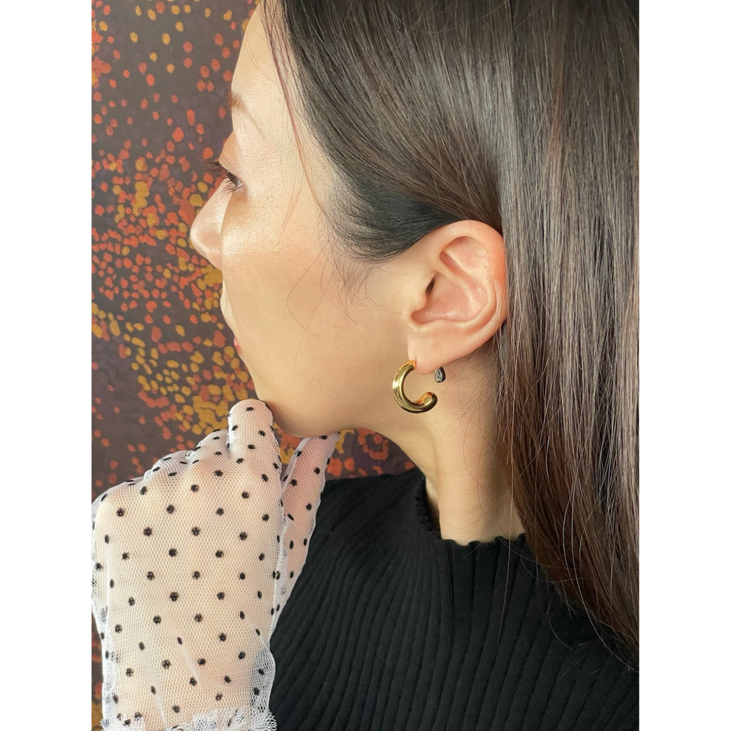 Bicolor Earring