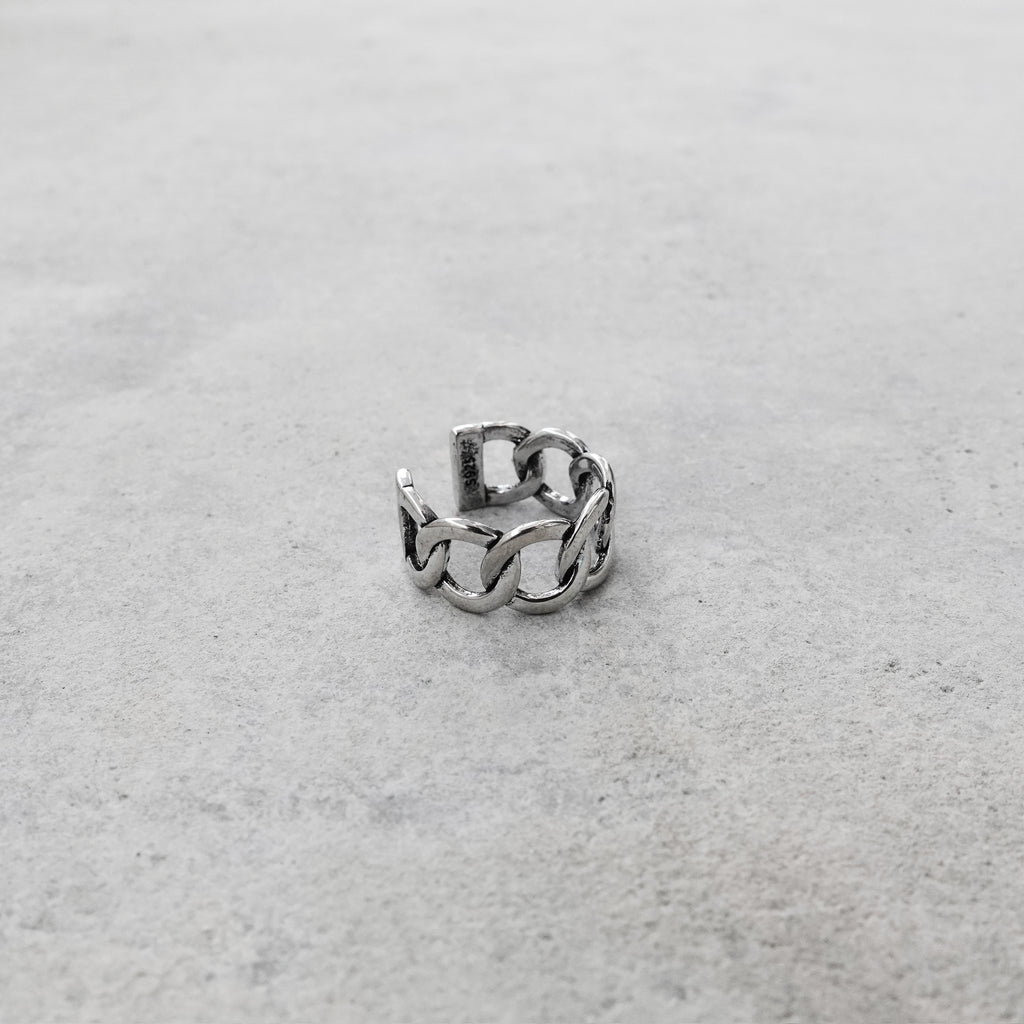 s925 Bold Chain Ring