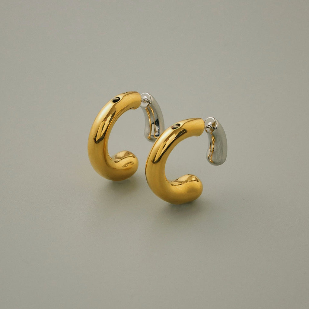 Bicolor Earring