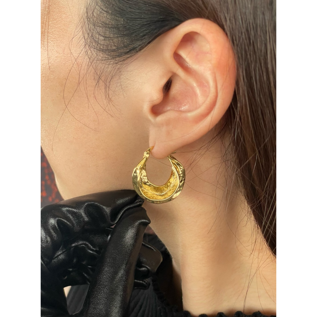 Bump Texture Earring