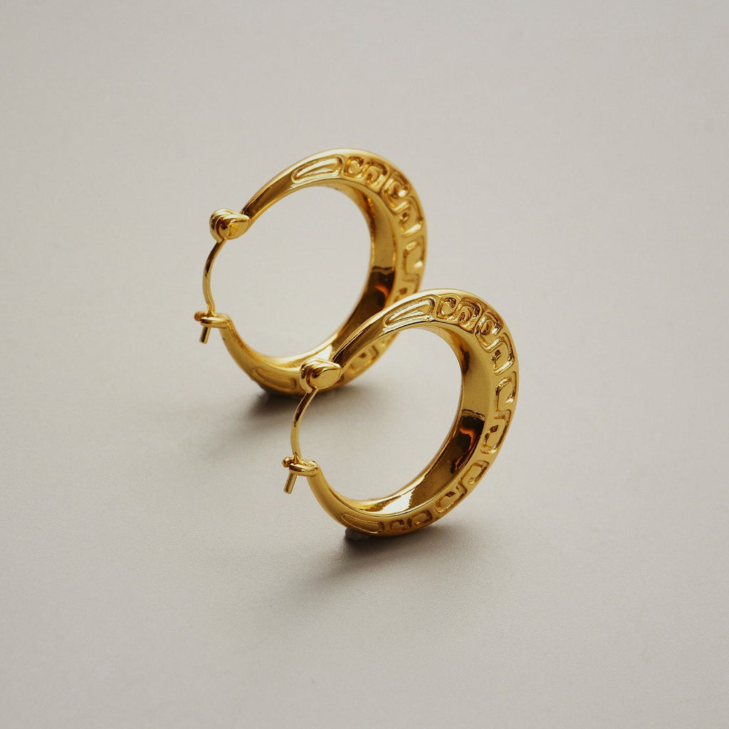 Vintage Hoop Earring