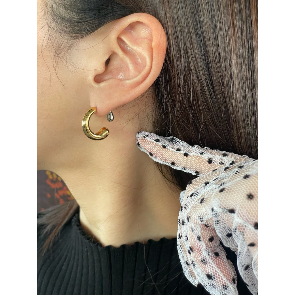 Bicolor Earring