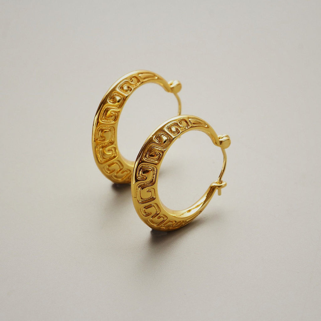 Vintage Hoop Earring