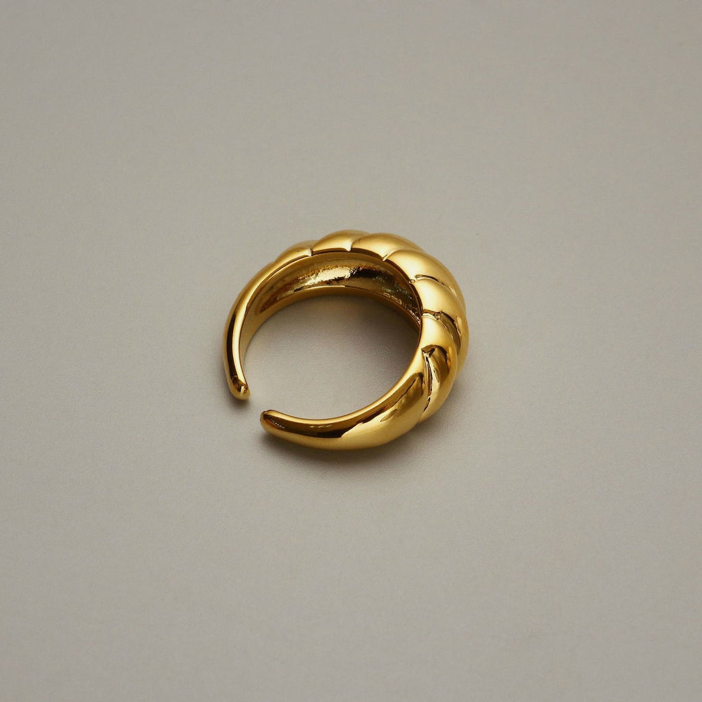 Croissant Gold Ring