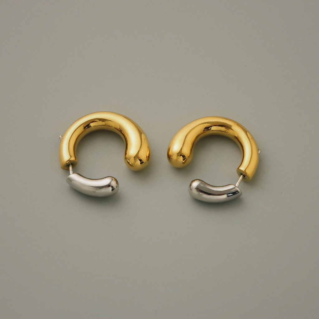 Bicolor Earring